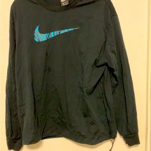 Nike drawstring crop top